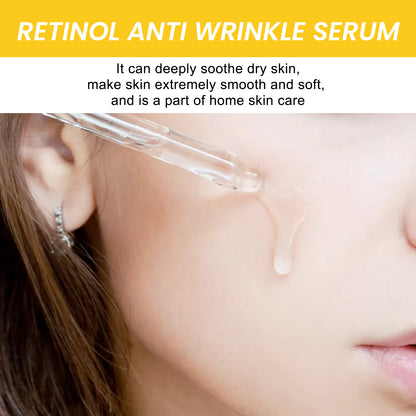 Retinol Anti Wrinkle Firms Facial Skin, Lightens Wrinkles, Decreases Wrinkles, Anti Aging Skin Care