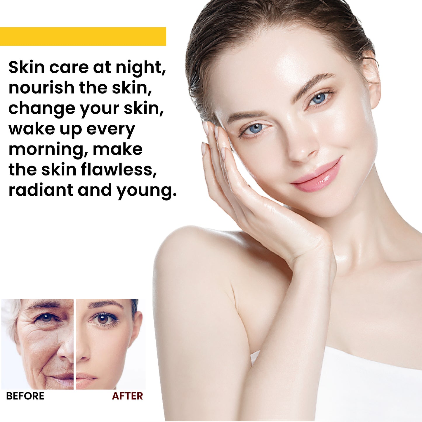 Retinol Anti Wrinkle Firms Facial Skin, Lightens Wrinkles, Decreases Wrinkles, Anti Aging Skin Care