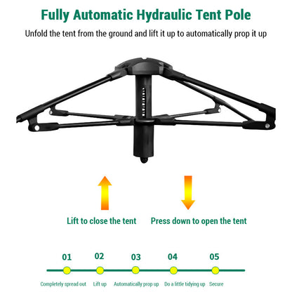 Outdoor Automatic Quick Open Tent Waterproof Camping Tent 3-4 Person Instant Setup Tent