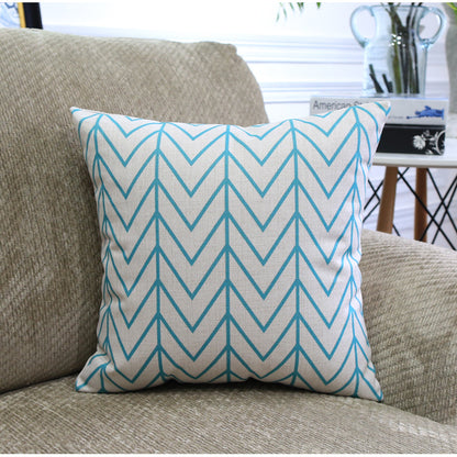 Nordic Color Geometric Throw Pillows